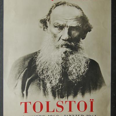 Affiche TOLSTOI -MOURLOT 1961