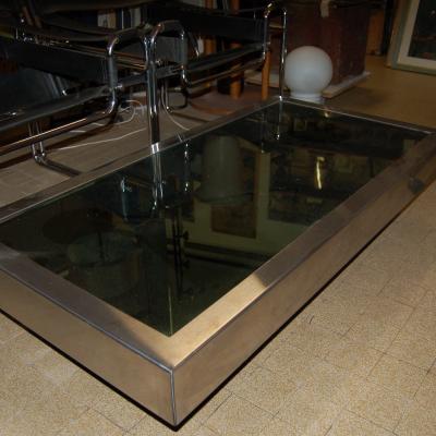 Willy RIZZO ( 1922-2013) table basse Willy RIZZO ( 1922-2013) table basse