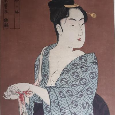 Utamaro KITAGAWA ( c.1753-1806) serie dix aspects de la physionomie de la femme Utamaro KITAGAWA ( c.1753-1806) serie dix aspects de la physionomie de la femme