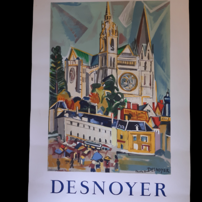 AFFICHE Francois DESNOYER CHARTRES AFFICHE Francois DESNOYER CHARTRES